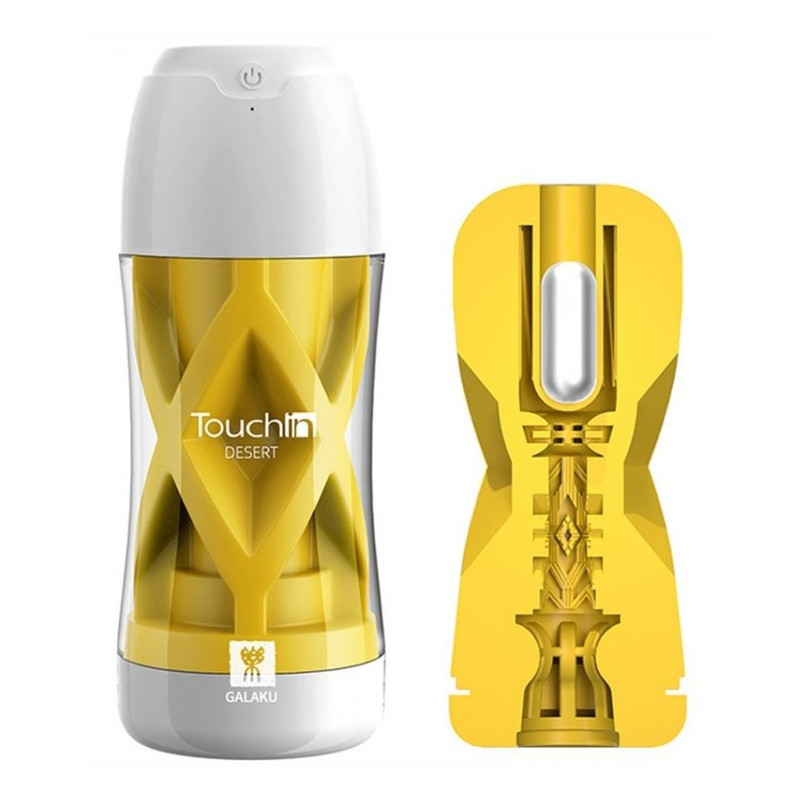Galaku Masturbateur vibrant Touch In Galaku Jaune